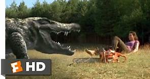 Lake Placid 3 (2010) - Chainsaw vs. Crocodile Scene (6/10) | Movieclips