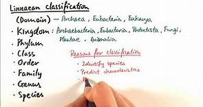 AS Biology - Classification and binomial nomenclature (OCR A Chapter 10.1-2)