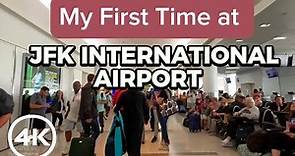 4K NEW YORK JFK (John F. Kennedy)International Airport/Arrival Tour/Terminal 5