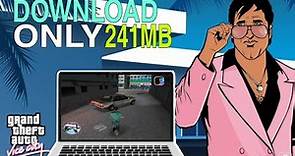how to download gta vice city on laptop or pc gameplay