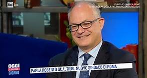 Roberto Gualtieri, nuovo sindaco di Roma - Oggi è un altro giorno 19/10/2021