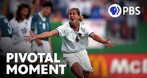 Remembering the 1999 Women’s World Cup with Julie Foudy | Groundbreakers | PBS