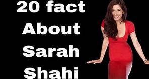 20 Fascinating Facts About Actress Sarah Shahi"