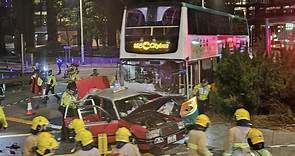【交通意外】灣仔的士與巴士相撞釀兩死一傷　的士女男乘客送院不治 - 香港經濟日報 - TOPick - 新聞 - 社會