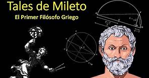 Tales de Mileto - El primer filósofo griego - Historia de Grecia - Clase 17