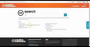 How to Search for Creative Commons Images