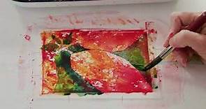 Janet Nunn Watercolors: How Do You Paint That? Poinsettia