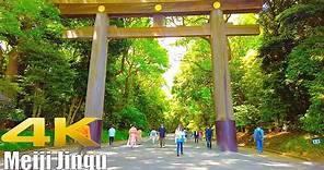 [4K]都心の緑豊かなパワースポット明治神宮 Meiji Jingu 2021 パワースポット参拝 #meijijingu #明治神宮 #パワースポット