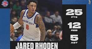 Jared Rhoden Hits Game-Winner And Records 25 PTS & 12 REB Double-Double!