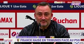 L'entraîneur de Lens Franck Haise suspendu trois matches ferme