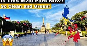 Amazing Rizal Park (Luneta Park) in Manila Philippines The Cleanest Park I've Seen! | Walking Tour
