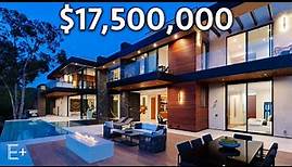 Inside $17.5 Million BEVERLY HILLS Modern Home with Amazing City Views