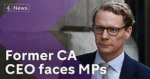Former Cambridge Analytica CEO Alexander Nix faces MPs (full version)