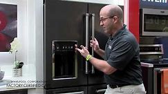 How to use the control lock on your refrigerator