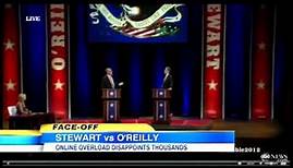 DEBATE Jon Stewart vs Bill O'Reilly The Rumble in the Air Conditioned Auditorium Large Audience