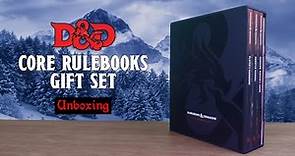 Unboxing | D&D Core Rulebooks Gift Set