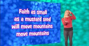 Faith as small as a mustard seed Lyric Video with actions -Doug Horley/Duggie Dug Dug Official Video