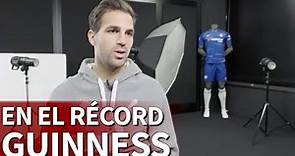 Cesc Fábregas y sus dos récord Guinness