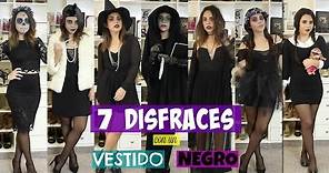 7 DISFRACES CON UN VESTIDO NEGRO | What The Chic