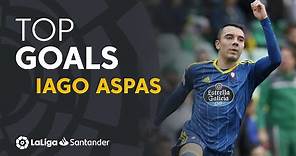 TOP 25 GOALS Iago Aspas en LaLiga Santander