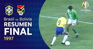 BRASIL X BOLIVIA I FINAL COPA AMÉRICA 1997 I RESUMEN​