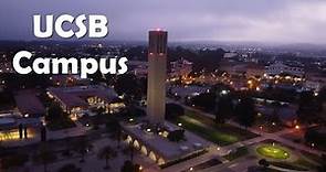 University of California, Santa Barbara | UCSB | 4K Campus Drone Tour "Night Version"