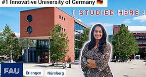 FAU Erlangen Nuremberg Campus Tour | Interview with FAU Student
