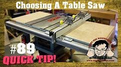 Do you have the wrong table saw? A no-BS buyer's guide.