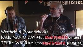 Paul Mario Day & Terry Wapram (ex-Iron Maiden) - Wrathchild (Soundcheck at Cart & Horses)