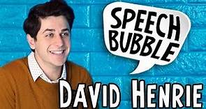 David Henrie (Wizards of Waverly Place) FULL INTERVIEW - Speech Bubble Podcast