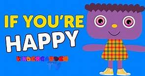 If You're Happy Nursery Rhyme I Kindergarden TV