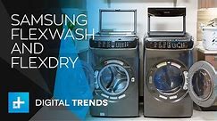Samsung FlexWash and FlexDry Washer and Dryer - Hands On Review