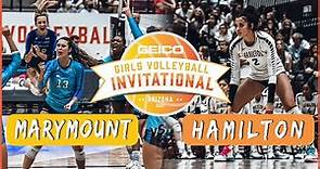 Marymount (CA) vs. Hamilton (AZ) Girls Volleyball - ESPN Broadcast Highlights