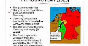 2. The Dawes Plan & The Young Plan