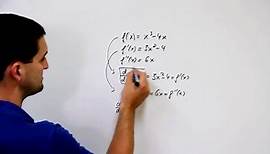 Differentialoperator, Schreibweisen in der Praxis, Beispiele | Mathe by Daniel Jung