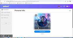 How to Change My Profile Picture on Yahoo Mail