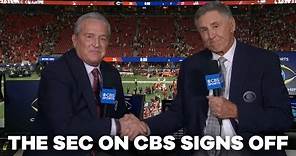 The SEC on CBS Signs Off