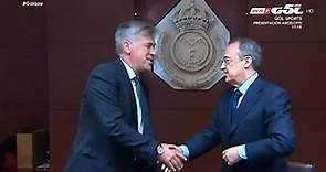 El primer día de Ancelotti como nuevo entrenador del Real Madrid
