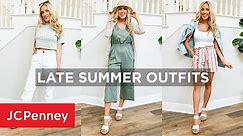 Late Summer & Back to School Outfits with Olivia Zapo | JCPenney