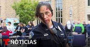 ‘Zombis’ invaden el campus de la Universidad de Notre Dame en Indiana | Noticias Telemundo
