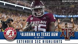 #1 Alabama Vs Texas A&M Extended Highlights | CBS Sports HQ