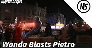WandaVision 1x06 | Wanda Blasts Pietro | Marvel Scenes