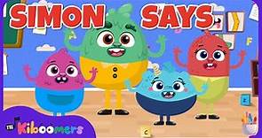Get Kids Moving With THE KIBOOMERS Simon Says Body Parts Song