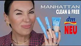 NEU ! MANHATTAN Cosmetics CLEAN & Free LIVE TEST #NataliNordBeauty