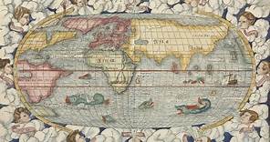 16th Century World Map by Sebastian Munster