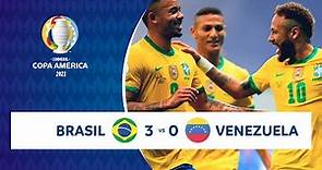 HIGHLIGHTS BRASIL 3 - 0 VENEZUELA | COPA AMÉRICA 2021 | 13-06-21