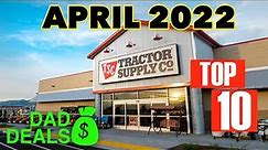 Top 10 Things You SHOULD Be Buying at Tractor Supply in April 2022