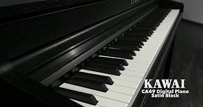 Kawai CA49 Digital Piano, Satin Black | Gear4music demo