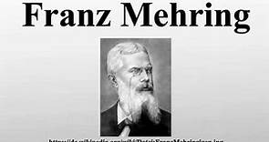 Franz Mehring