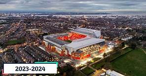 BEST IN THE WORLD! The Evolution of Anfield Stadium! From 1923 Until 2023! Home of Liverpool FC